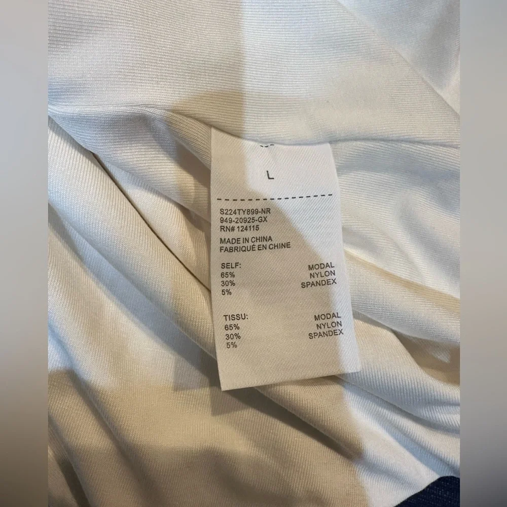 Rue 107 Draped Bodysuit - Picture 9 of 9